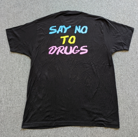 🔥 SALE! DARE Drugs 90s Vintage Style Rainbow - Picture 2 of 3